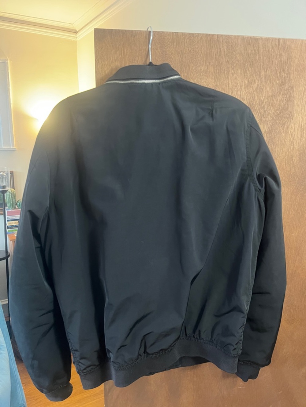 Diesel Men's Black Bomber Jacket - Picture 4 of 4